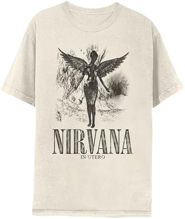 2Bhip Nirvana in Utero Winged Angel Vintage Style T Shirt