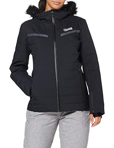 Colmar Damen Jacke-2944E Jacke, Black-Black-Black, 46