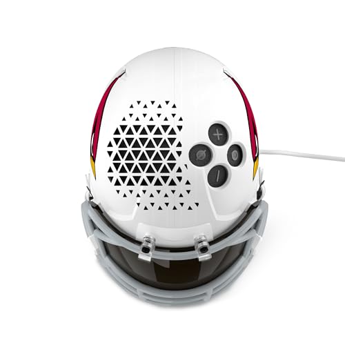 Image of NFL Echo Dot Bundle: Includes Echo Dot | Charcoal and Limited-Edition NFL Helmet Stand | Arizona Available in All 32 NFL Team Designs. While supplies last.