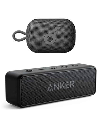 Anker Soundcore 2 Bluetooth Speaker with 12W Stereo Sound, Bluetooth