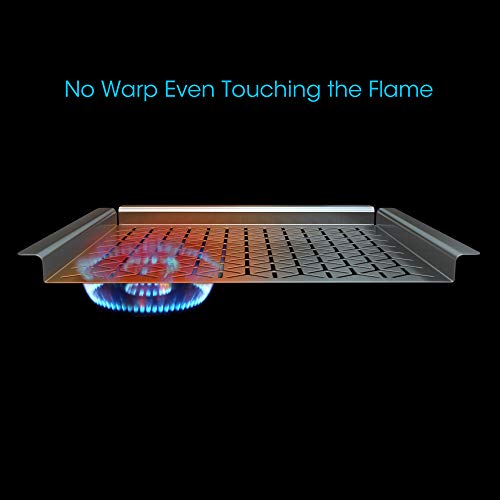 image for Unicook Grill Topper, Vegetable Grill Basket for Outdoor Grill, Warp-F