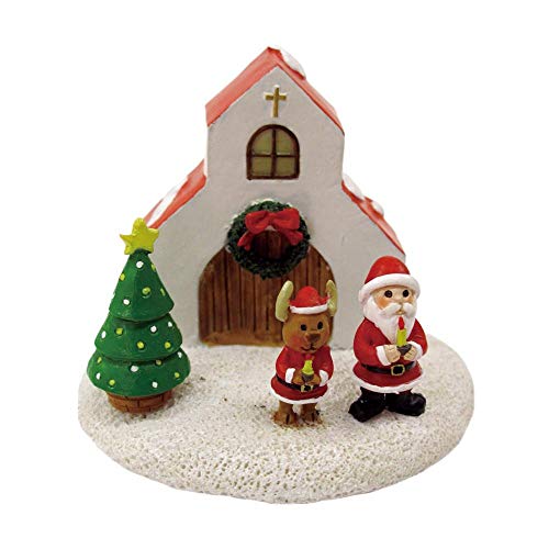 ダイカイ コポー クリスマスの教会 70322 幅6.7×奥行6.3×高さ5.8cm