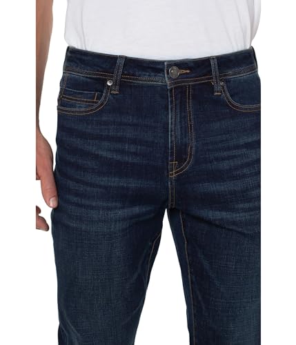 Liverpool Men's Kingston Modern Straight Coolmax Denim3