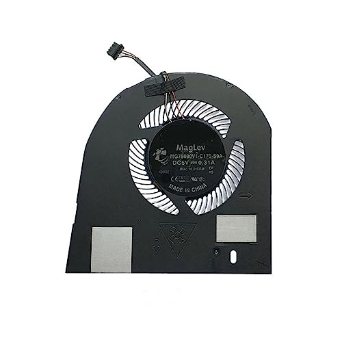 T-ProTek GPU Lüfter Kompatibel Für Dell Precision M4700 - Laptop Kühler 5V 0.26A