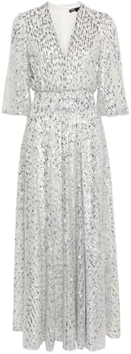 MAJE Vestido Largo de Tul con Lentejuelas Segunda Mano