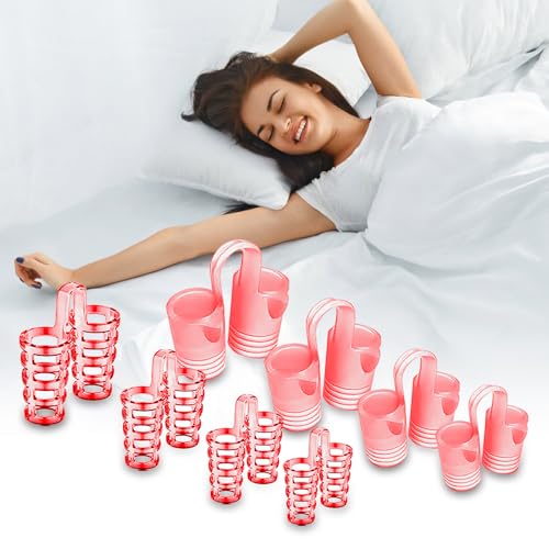 #ColaboraciónPagada<br>Kit de 16 Piezas Antironquidos Dilatador Nasal Magnético y Clip para Nariz con Imanes,Solución Reutilizable para Dejar de Roncar