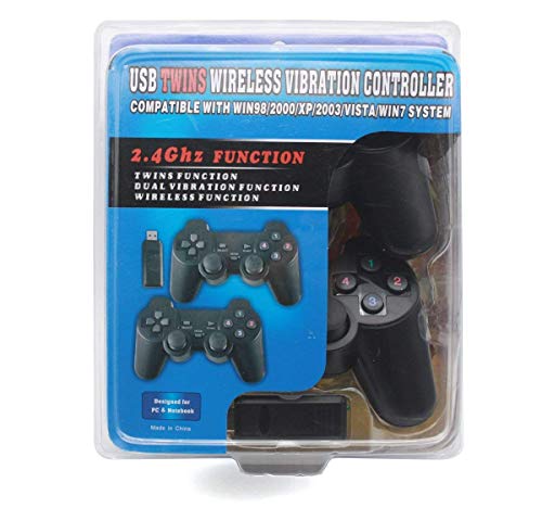 C-Zone 611864730721 2.4Ghz Usb Twins Wireless Game Controller Gamepad Joystick thumb #8