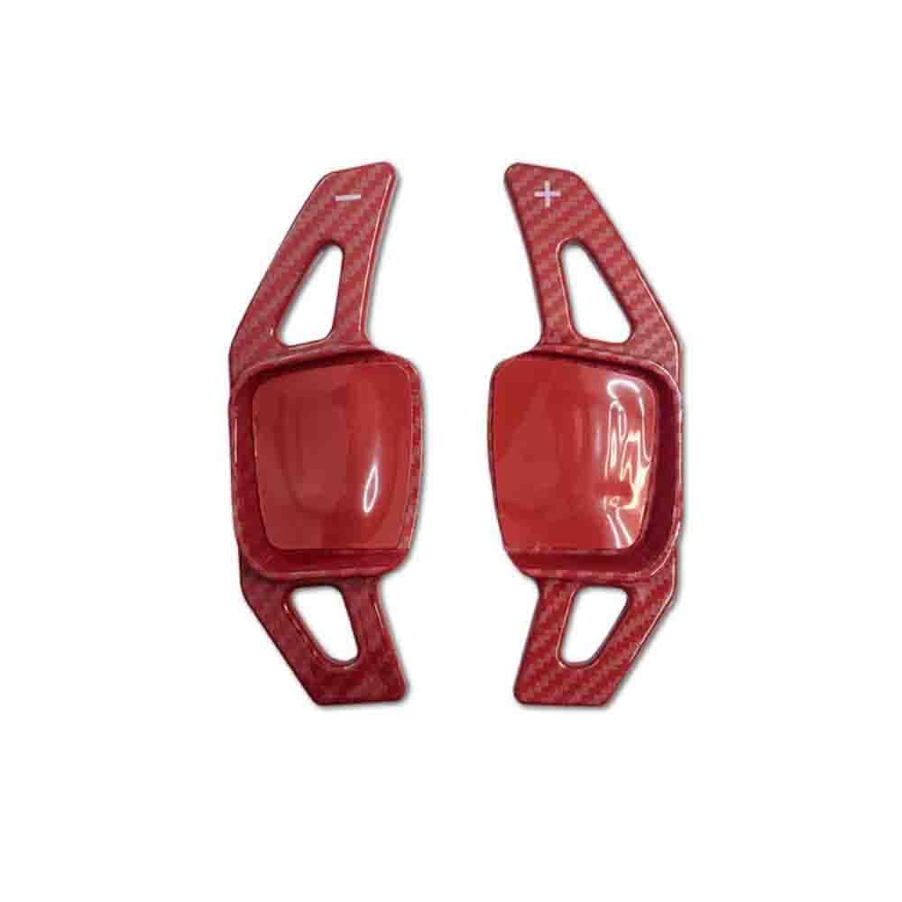 SMOXNMYXH 2PCS Car Wheel Paddle Shifter Steering, for Passat 2018-2021 Paddle Shifter Extended Cover Steerin Interior Accessories,B