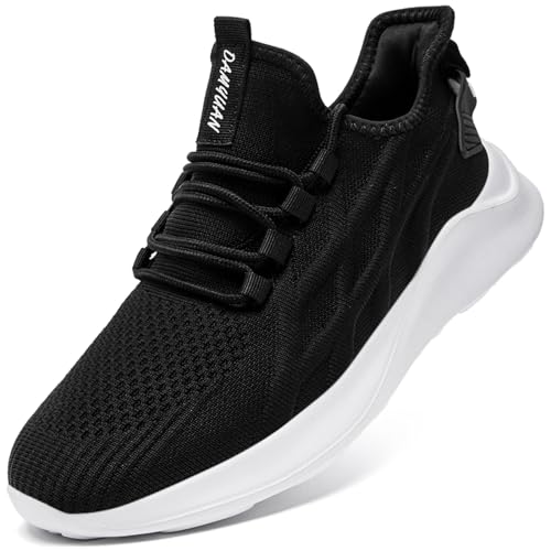 Image of Men Running Shoes Tennis Walking Gym Slip On Workout Athletic Fashion Sneakers Lightweight Breathable Sport Jogging Casual Shoe