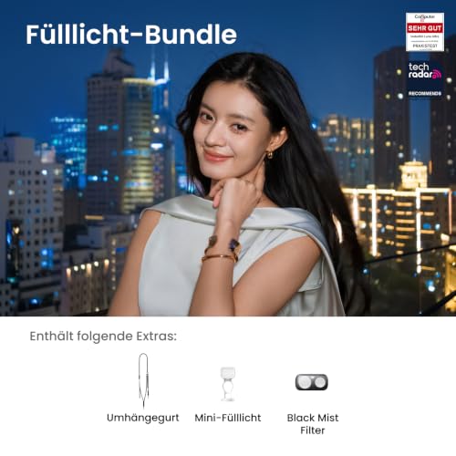 Insta360 Luna Ultra Fülllicht-Bundle, 8K Vlog-Kamera, Leica Objektive, Weiß – Ansicht 2