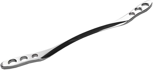 H-Brotaco - Herramienta de masaje para raspar gua sha de acero inoxidable, herramientas IASTM gran herramienta de movilización de tejidos blandos de