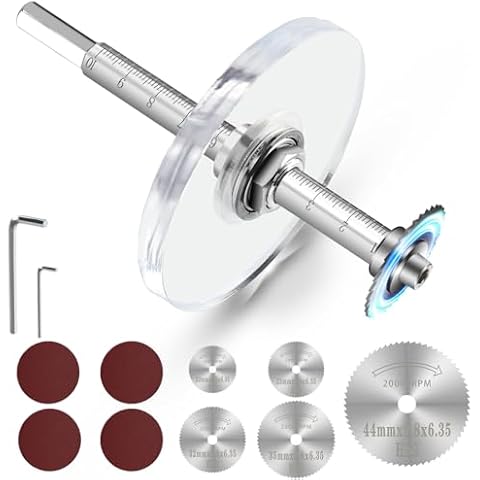 Inside Pipe Cutter for PVC Pipe Cutter Tool, PVC Cutter Tool with 3.15" Scale Adjustable Depth Gauge, 5Pcs Saw Blades and Hex Shank, Plumbing Inside Cutter Internal Plastic ABS Pipe Cutter Set Cover