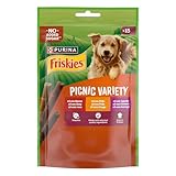 Purina Friskies Picnic Variety, Snacks, premios, chuches para perros, 8 bolsas de 126g