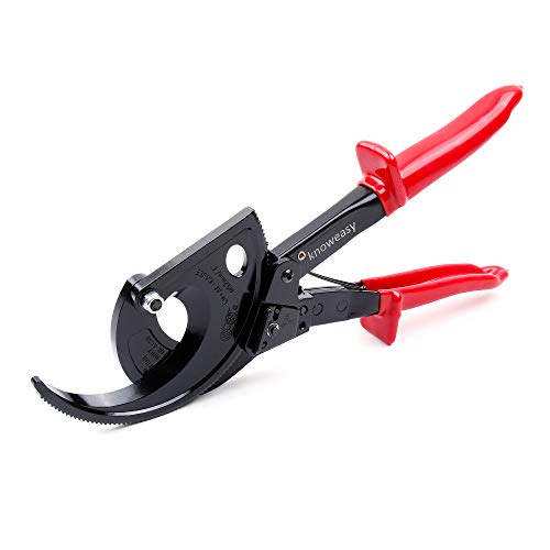 Image of Knoweasy Cable Cutter and Ratchet Wire Cutter Works for Aluminum and Multi-core Cables up to 400mm