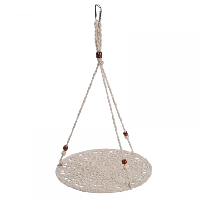 DONGKER Hamaca para reptiles, cama colgante de algodón con gancho para reptiles, pájaros, hámster, ratas