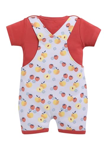 Image of BABY GO 100% Cotton Full Sleeves Dungaree /Overall for Baby Boys and Girls