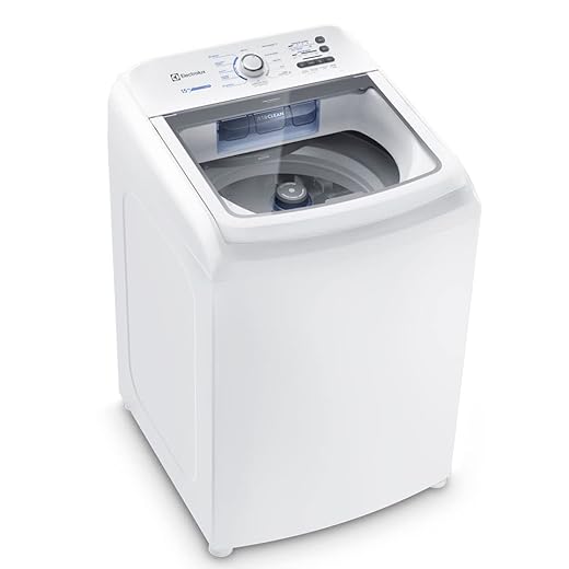 Máquina de Lavar Electrolux 15kg Branca Essential Care com Cesto Inox e Jet&Clean (LED15) - 127V