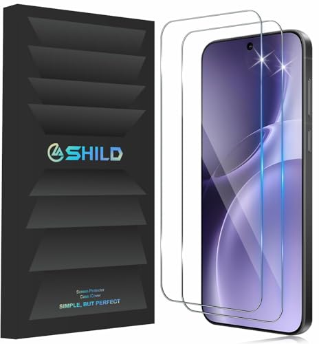 Image of SHILD (Pack of 2) Tempered Glass Screen Protector for Samsung Galaxy S26 (6.2 inch) | HD Clarity | 9H Hardness | Fingerprint Sensor Compatible | Anti-Scratch | Case Friendly | Easy Installation