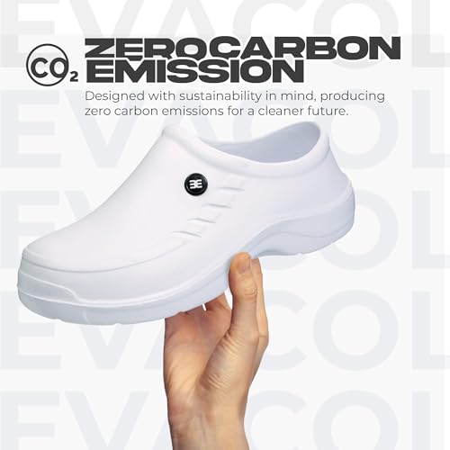 Image of Non Slip Shoes for Women - Slip On Clogs, Comfortable Work Shoes