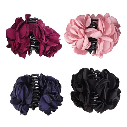 Pinces à cheveux anti-glisse Mikinona : fixez vos chignons de fête avec de belles roses