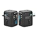 Universal USB Travel Power Adapter-EPICKA All In One Wall Charger AC Power...