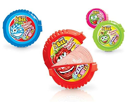 Chewing-gum Sour Crazy Roll 24 pcs