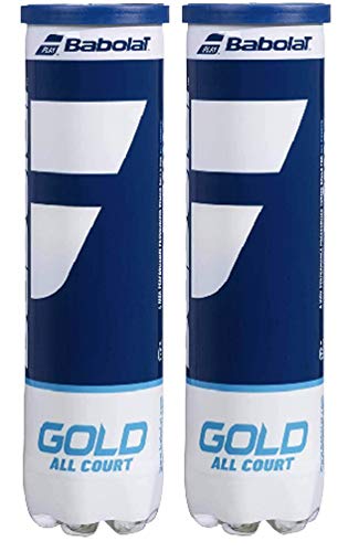 Babolat BIPACK Gold All Court X4 Balls Adult Unisex Jaune (Yellow), One Size