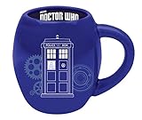 Doctor Who 18 Oz. Oval Ceramic Mug 16062, Blue