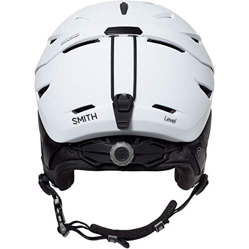 Smith Level Men's Snow Helmet - for Men & Women - Matte White, Large