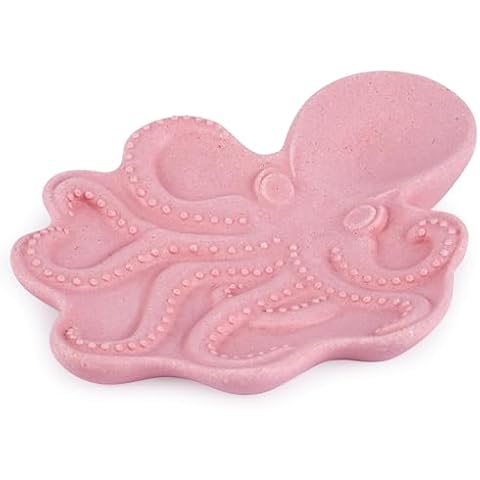 ZAWUU 3PCS Resin Ocean Animals Bathroom Set Cover