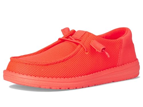 Image of HEYDUDE Women's Wendy Funk Mono Slip-On Casual Shoes Fiery Coral 10 Medium