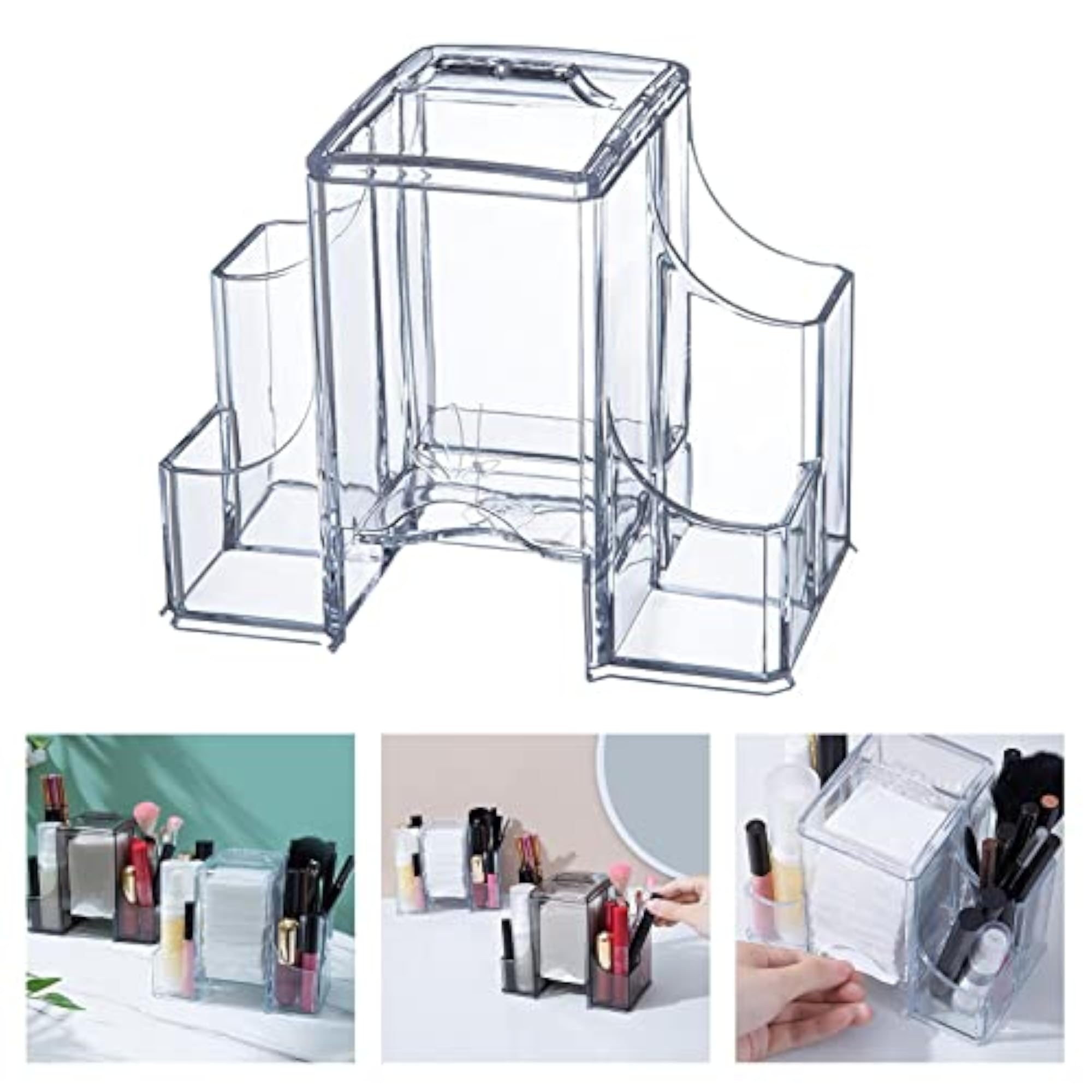 Cosmetic Organizer Large Capacity for Cotton Pads