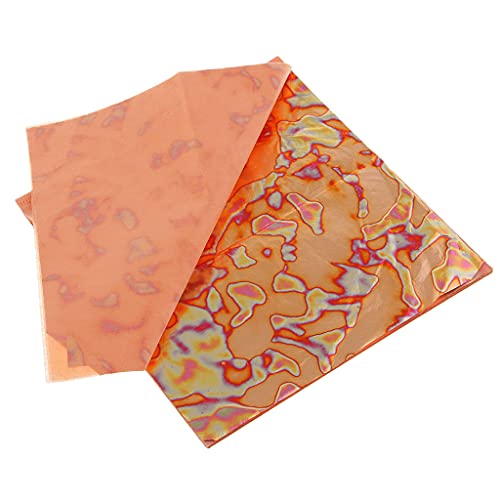 Harilla 25 Sheets Variegated Sheets, Paper for DIY, Crafts, Decor, 5.5 X 5.5 Inch, Pattern 1