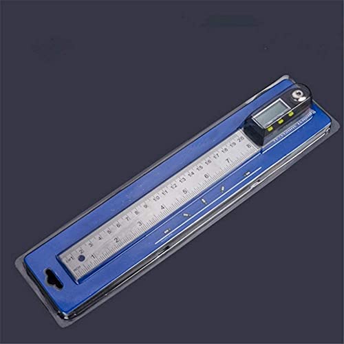 Rapporteur d'angle en acier inoxydable 200 mm pour mesure de précision