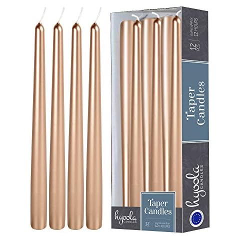 Hyoola Velas Cónicas Inodoras Sin Goteo Cover