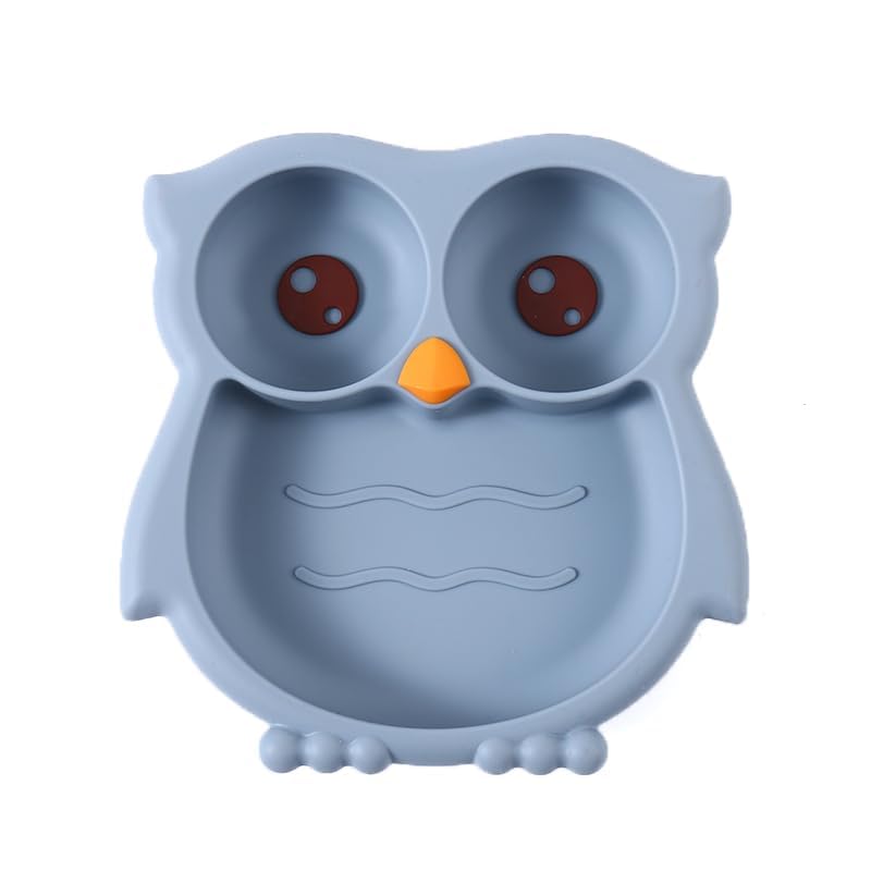 PandaEar Owl-Shaped Suction Plate (Blue) — view 9