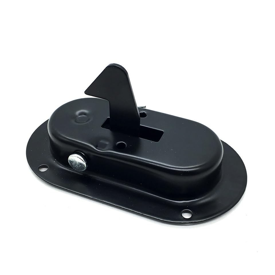 Generator Door Lock Silent GenSet Circle Door Switch Small Gasoline and Diesel Engine Toolbox for Panel Lock with Key 90 * 60(with Key)