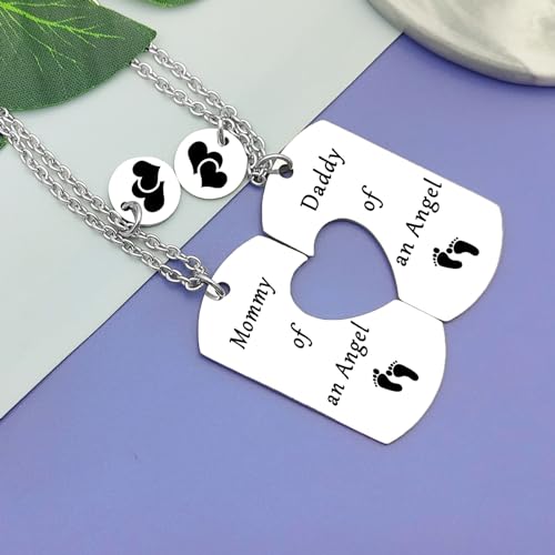 Image of Loss of Baby Sympathy Gift Jewelry Miscarriage Gifts for Parents Pregnancy Loss Memorial Gifts for Loss of Baby Boys Son Daughter Memorial Keepsake Remembrance Gift for Loss of Baby Bereavement Gift