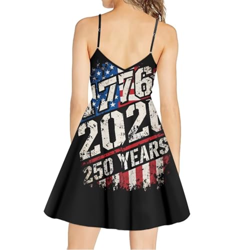 Image of Cozeyat Women Girls Summer Sleeveless Dress Casual Swing Beach Cover Up Knee Length Dresses,Large Size XS-4XL