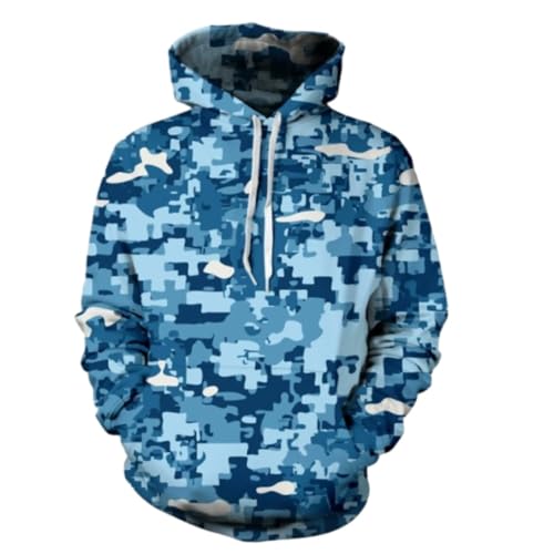 PANVER Men Sweatshirt 3D Digital Printing Trend Pullover Sport Fashion Casual Hoodies Youth Vintage Hip Hop Long Sleeved Sweatshirts AA-01 S