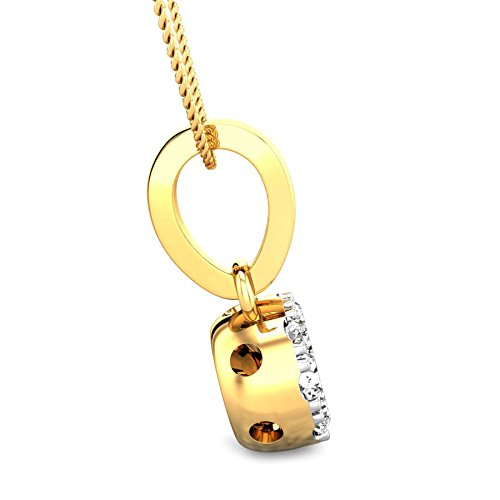 Candere By Kalyan Jewellers Gold and Diamond Pendant for Women - Image 5