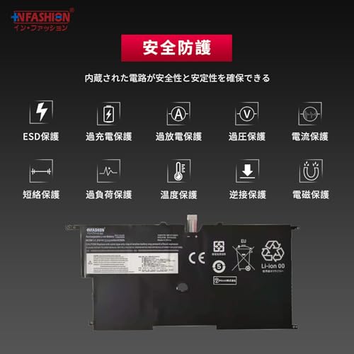 In Fashion LENOVOΉ ThinkPad New X1 Carbon 20BTA01TCD y15.2V 2800mAhz ubN Ήp PC ݊ obe[ N[jOV[gt(IKv) 2025JH-INFJP