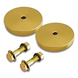 MPI 1/2' Lift Billet Aluminum Rear Coil Spring Spacer Set/Pair Compatible with Select 1965-1970 Chevy Biscayne, Impala, Caprice - MADE IN USA