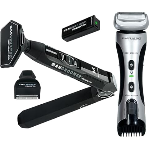 $20 Body Groomer Bundle Offer - Buy a New MANGROOMER - INTELLIMAX PRO Back Shaver, get a Platinum PRO Body Groomer for only $20 Extra! Cover