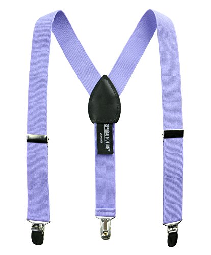 Spring Notion Boys' Suspenders and Purple Bow Tie Set2