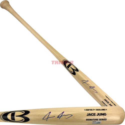 Jace Jung Signed Autographed Cooperstown Signature Model Bat TRISTAR