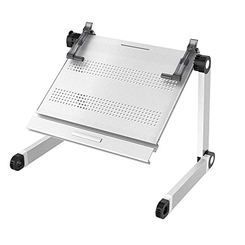 Laptopständer, tragbare Computer-Laptop-Halterung, Aluminium-Laptop-Riser mit Höhenverstellung, vollständig zusammenklappbar