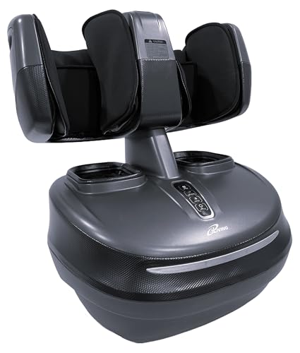 Masajeador de pies multifuncional iLiving ILG-928 con calor, shiatsu y compresión de aire – Amasado profundo y ajuste personalizado para alivio del dolor y relajación miniatura 1