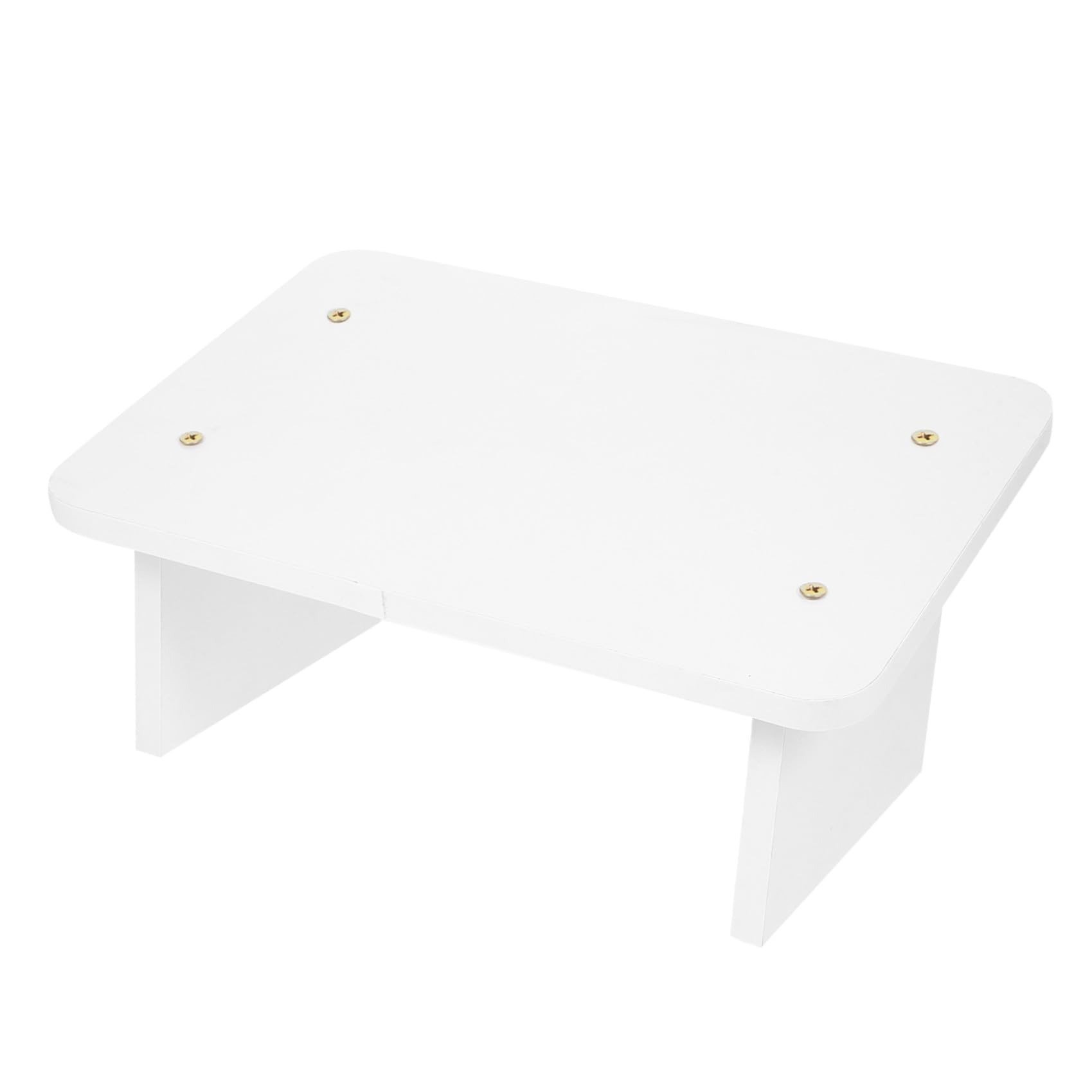 FOMIYES Sgabello Poggiapiedi Antistress in Legno 30 Cm Inclinazione Ergonomica, Poggiapiedi da Ufficio e Casa per Adulti, Supporto Anti-affaticamento per Postura Corretta