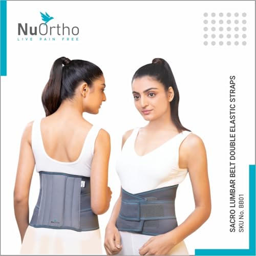 Image of Professional Lumbo Sacral Belt, Lower Back Support, Posture Corrector, Medical Grade (S)